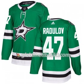 Dallas Stars Jacket Hockeydrakt Alexander Radulov 47 2017-2018 Kelly Grønn Adidas Authentic - Herre